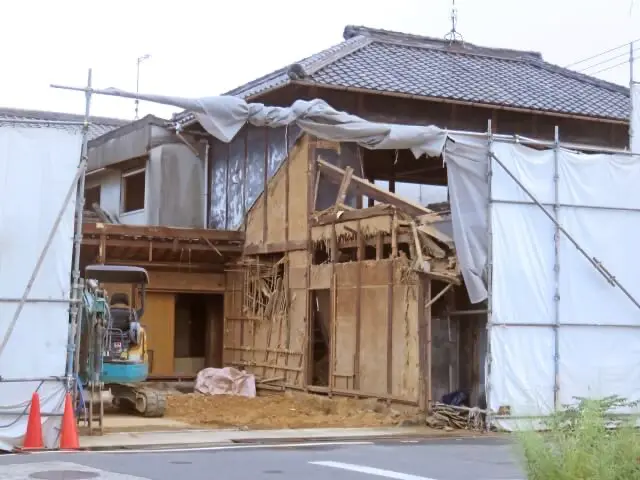 木造建築解体